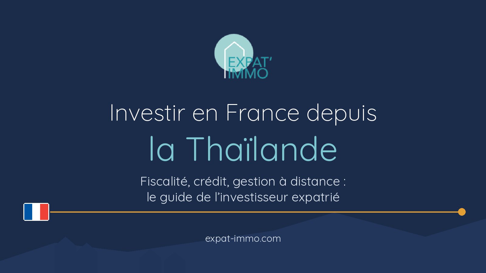 Investir france depuis la thailande cover