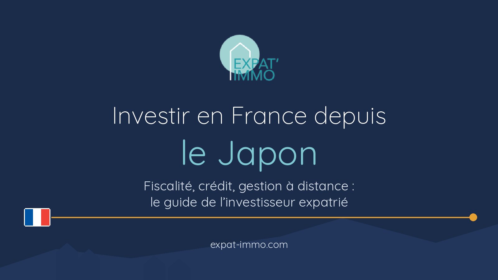 Investir france depuis le japon cover