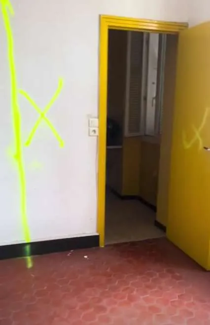 Entrée et couloir avant travaux